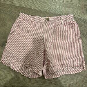 Southern Proper Red Striped Men Shorts